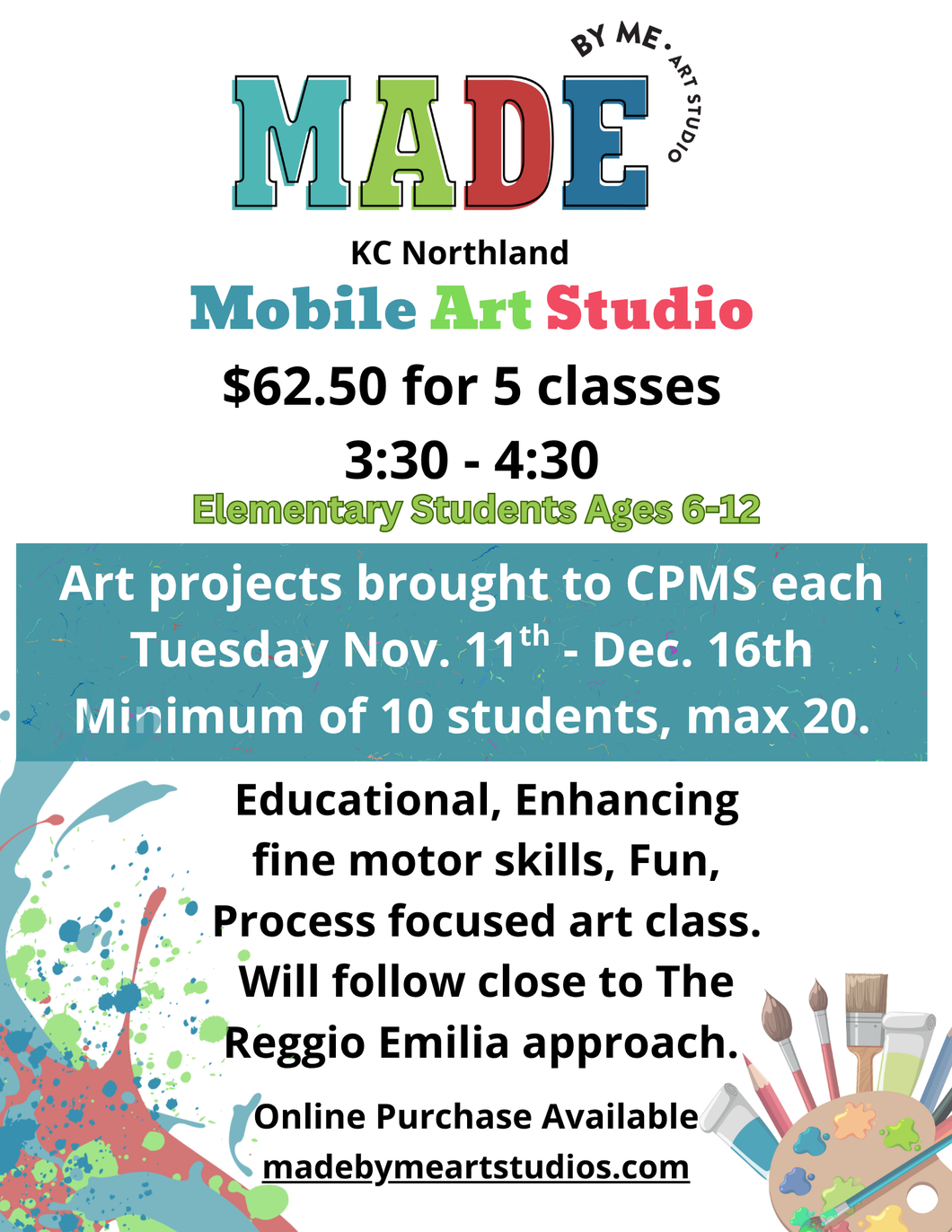 Clay-Platte Elementary Nov-Dec Ages 6-12